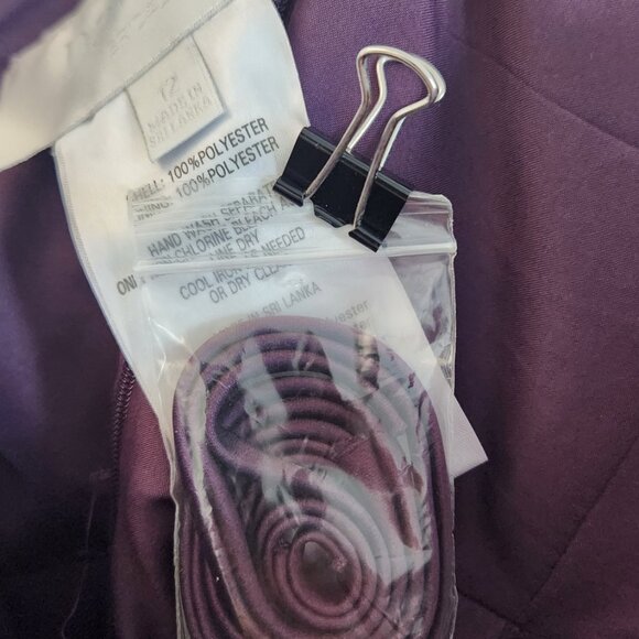 David's Bridal Strapless High-Low Dress w/Pockets - Picture 5 of 9